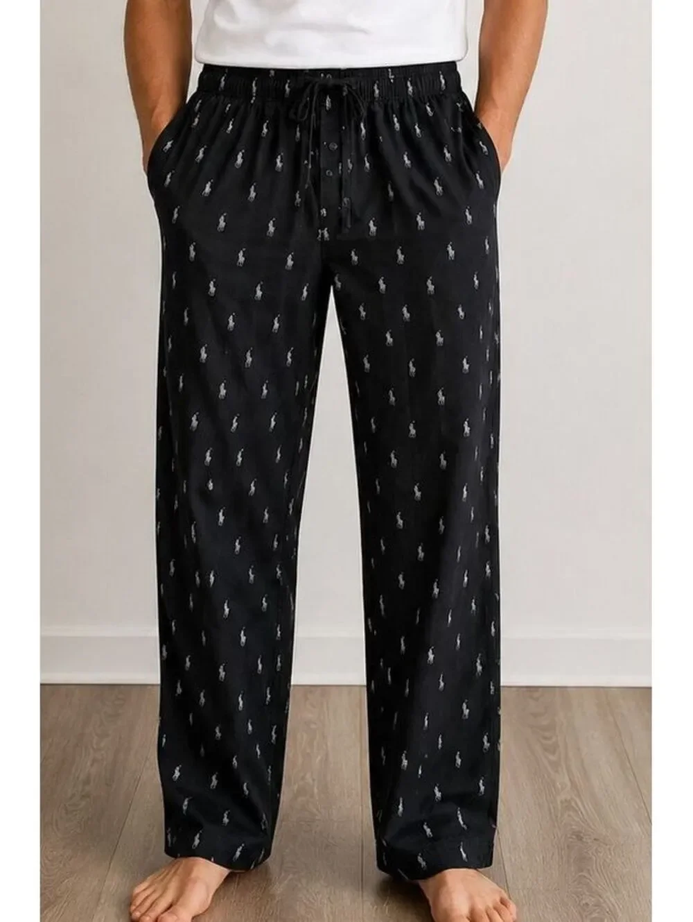 Polo Ralph Lauren Men's XL Tall 1XT All Over Pony Sleepwear Pants Lounge pants